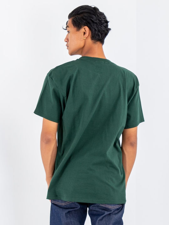 Obey Chainy Ανδρικό T-shirt Forest Green