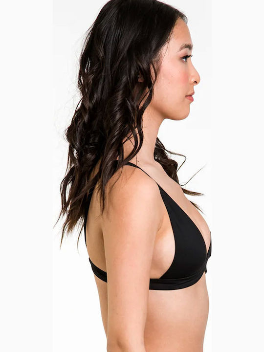 Triangle Bikini Top Black