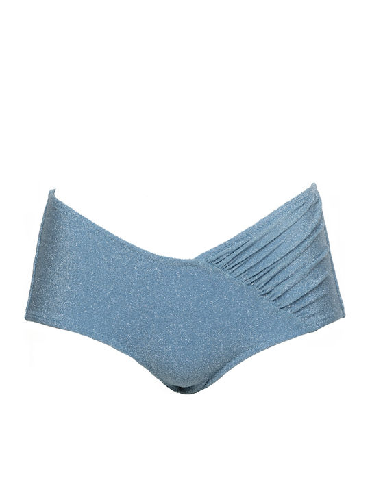 Marta Bikini Slip Ψηλόμεσο Azure