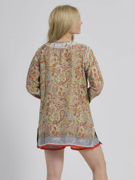 Ble Resort Collection Καφτάνι Παραλίας Καφέ Ble Resort Collection Καφτάνι Παραλίας Καφέ