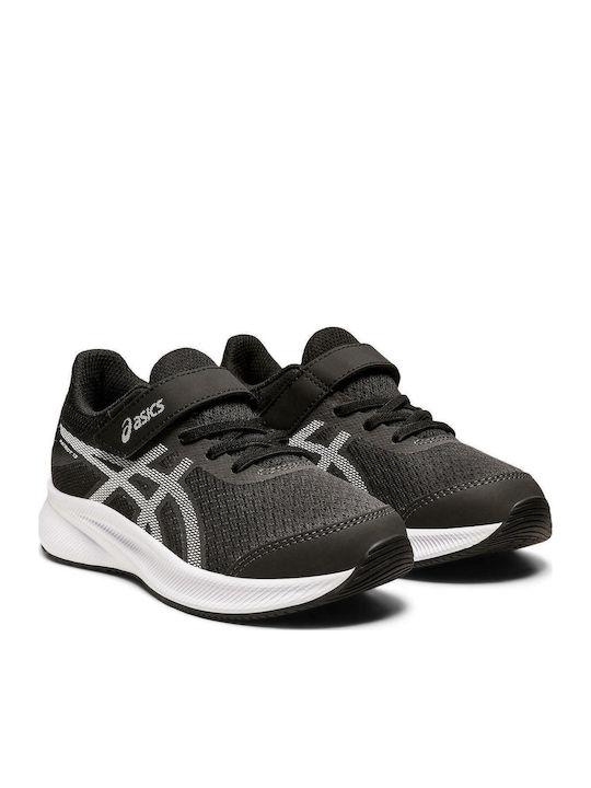 Patriot 13 Kids Sports Shoes Running with Hoop & Loop Closure Praphite Grey / White