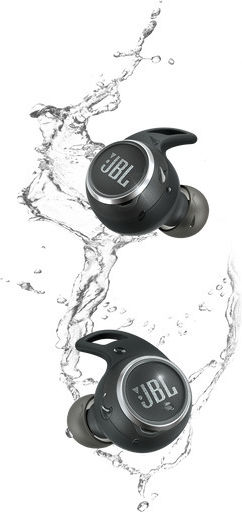 JBL Reflect Aero In-ear Bluetooth Handsfree Earphones with Sweat Resistance and Charging Case Black