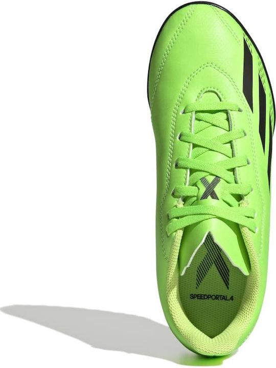 adidas X Speedportal.4 Green Kids Soccer Cleats & Shoes