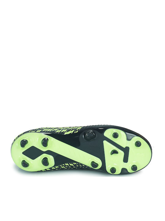 Parisian Fizzy Pistachio FG/AG Kids Soccer Cleats & Shoes Molded Navy Blue
