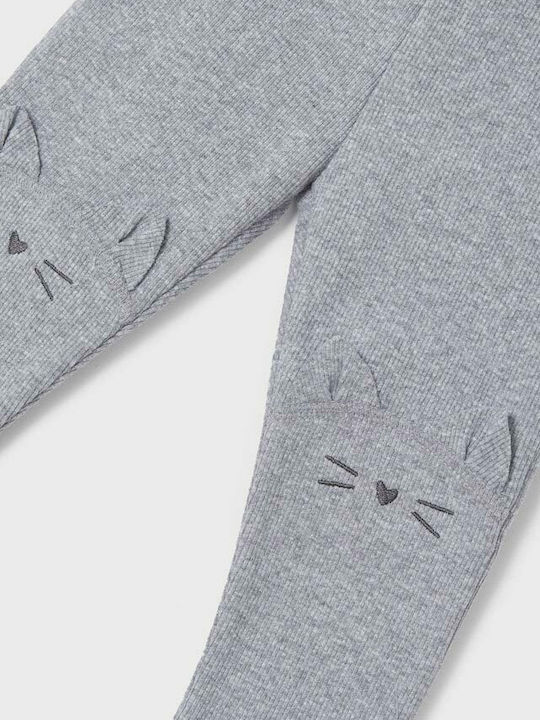 Set Kinder Leggings Lang Gray Ecofriends