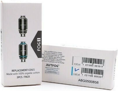 Justfog Fog 1 Съпротивление на Електронни Цигари 0.5ohm (RDL) 1бр