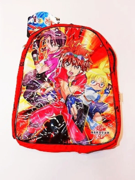 Safta Bakugan School Bag Backpack Elementary, Elementary Multicolored