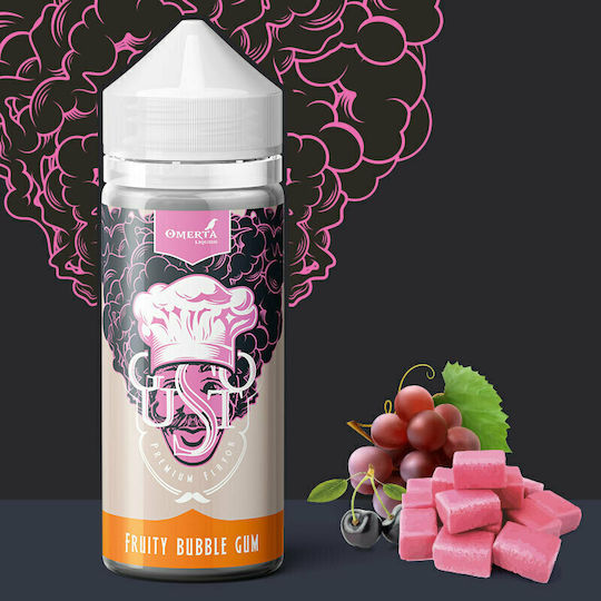 Omerta Flavor Shot Gusto Fruity Bubble Gum 30ml/120ml 1τμχ Ροζ Τσιχλόφουσκα & Σταφύλι
