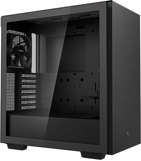 Deepcool CH510 Gaming Midi Tower Computer Case with Side Window Black