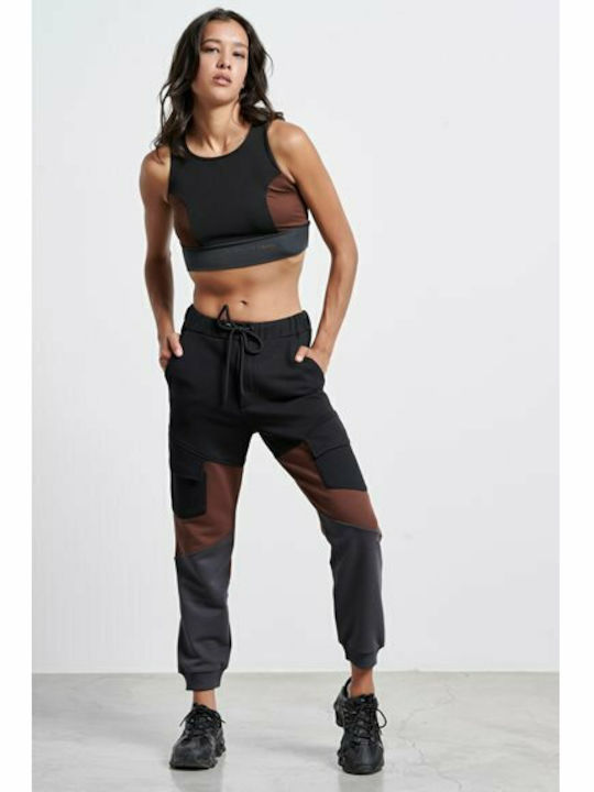 Beyond Sports Femei Atletic Sutien sport Negru