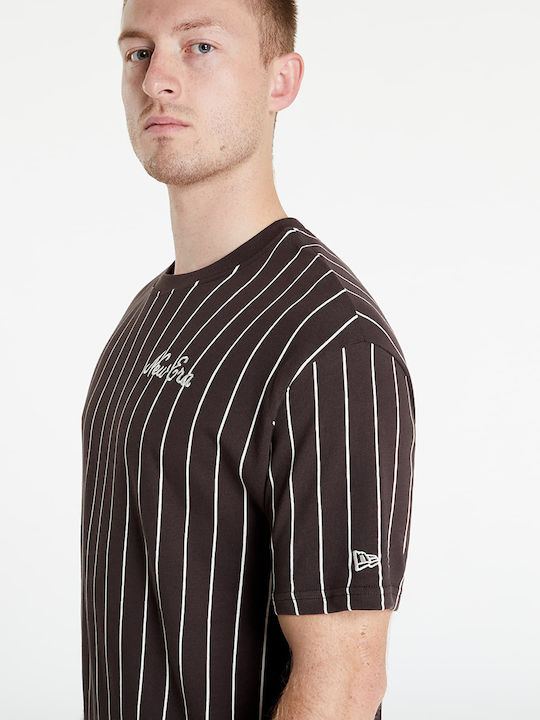 New Era Men's Short Sleeve T-shirt Brown