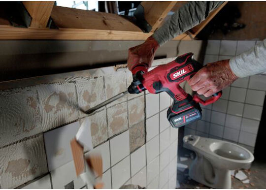 Skil 3850 Impact Demolition Hammer Battery 20V Solo with Chuck SDS Plus