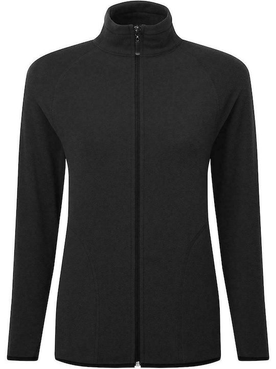 SG SGFleece Women's Long Sleeve Promotional Cardigan Dark Black