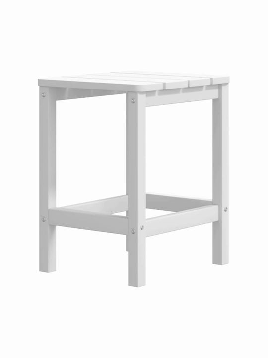 Garten- und Outdoor-Möbelsets für kleine Außenbereiche Adirondack 2 Stück Weiß