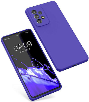 KWmobile Rubber Silicone Back Cover Blue Violet (Galaxy A53)