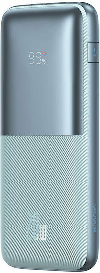Baseus Bipow Pro Power Bank 10000mAh 20W с 2 USB-A порта и USB-C порт Син