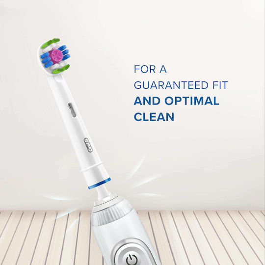 Oral-B 3D White Electric Toothbrush Replacement Heads CleanMaximiser 8pcs