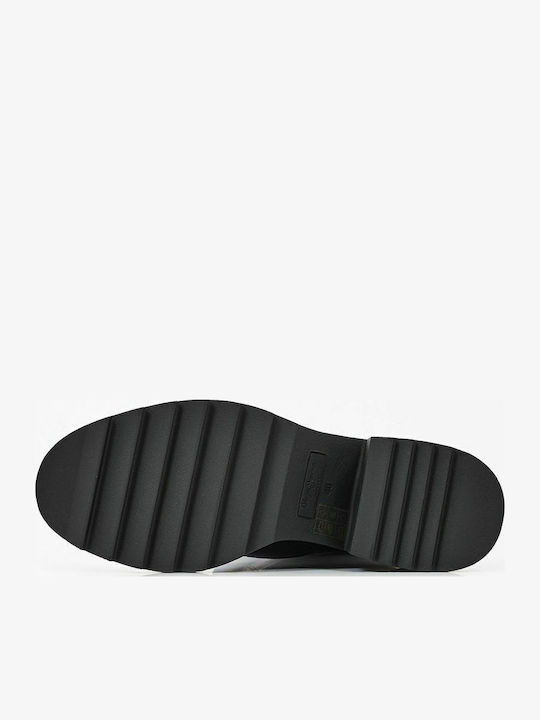 Women's Ankle Boots with Medium Heel Black
