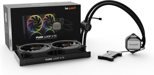 Be Quiet PURE LOOP 2 FX Υδρόψυξη AIO CPU με 2 Ανεμιστήρες 140mm και ARGB Φωτισμό