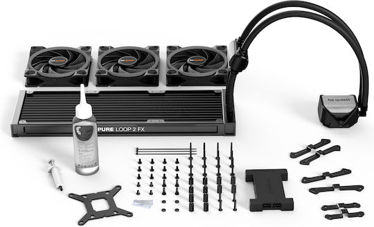 Be Quiet PURE LOOP 2 FX Υδρόψυξη AIO CPU με 3 Ανεμιστήρες 120mm και ARGB Φωτισμό