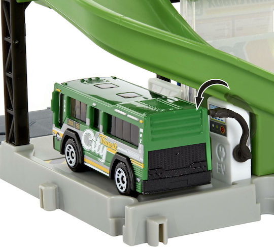 Mattel Matchbox Action Drivers Bus Station Garage for 3+ Years
