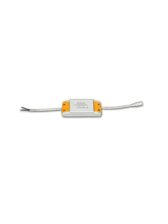 VK Lighting Round Recessed LED Panel 24W with Warm White Light 3000K 24cm