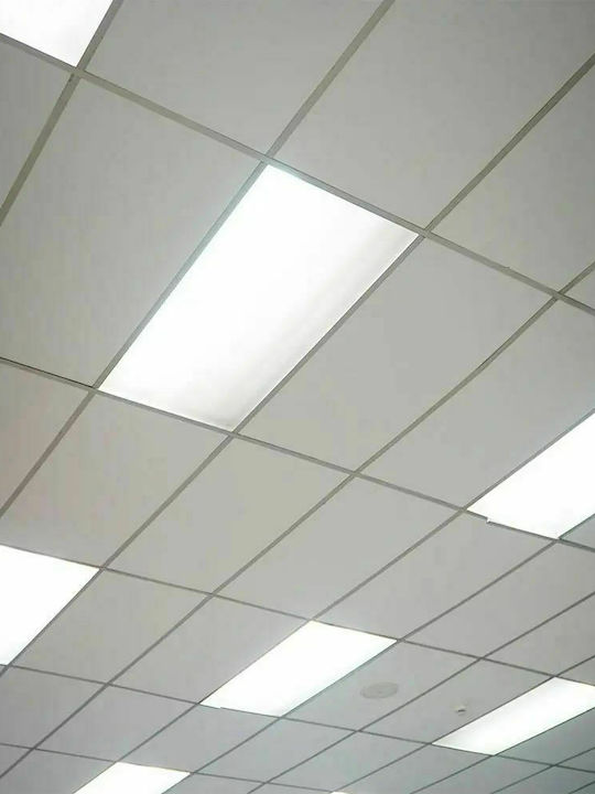 V-TAC Vt-12031 Rectangular Recessed LED Panel 29W with Cool White Light 6000K 120x30cm