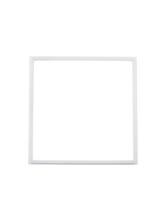 GloboStar Square Recessed LED Panel 48W with Cool White Light 6000K 60x60cm