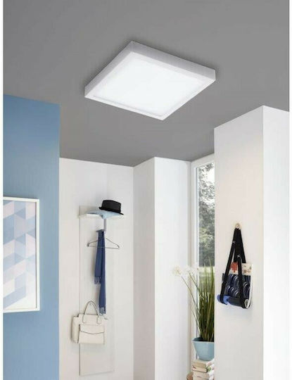 Eglo Fueva-C Τετράγωνο Εξωτερικό LED Panel 21W με RGBW Φωτισμό 30x30εκ.