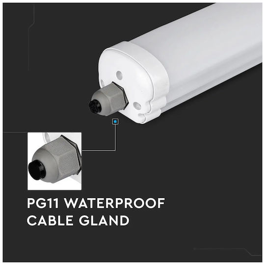 V-TAC Lighting Batten Outdoor with Integrated LED 48W 150cm