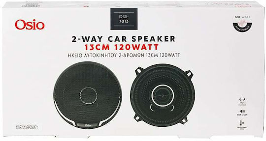 Osio Auto-Lautsprecher 13" mit 120W RMS (2 Weg)