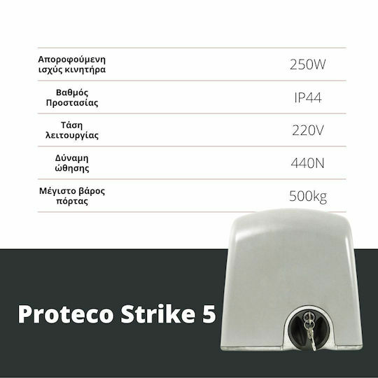 Proteco Strike 5 Basic Garagentorantriebset bis 500kg