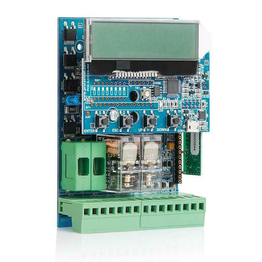 Profelmnet 4033 Garage Door Control Panel Single-Phase (220V) 2400W Automation for Single Opening Door