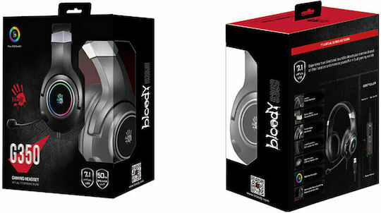 A4Tech Bloody G350 Over Ear Gaming Headset με σύνδεση USB