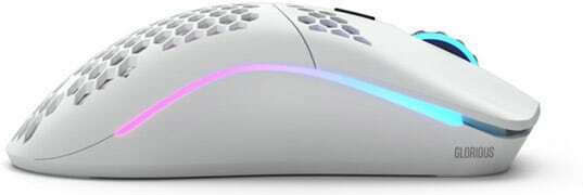 Glorious PC Gaming Race Model O Drahtlos RGB Gaming Gaming Maus 19000 DPI Weiß