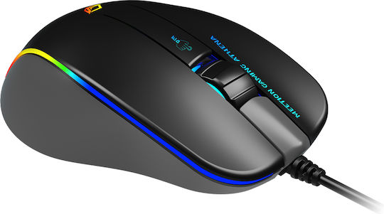 Meetion GM230 RGB Gaming Ποντίκι 12800 DPI Μαύρο