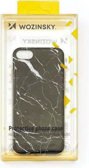 Wozinsky Marble Back Cover Σιλικόνης Λευκό (iPhone 11 Pro)