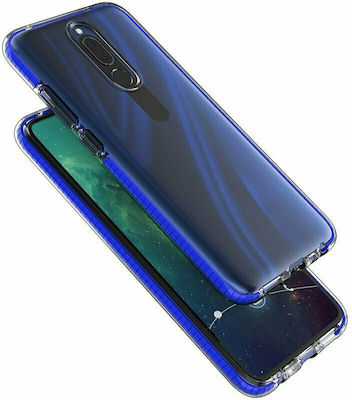 Hurtel Spring Back Cover Σιλικόνης Γαλάζιο (Huawei Mate 20 Lite)