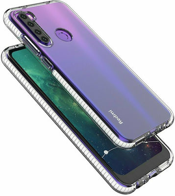 Hurtel Spring Coperta din spate Silicon Turcoaz (Redmi Note 8T)