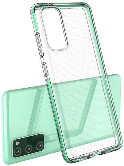 Hurtel Spring Back Cover Silicon 1mm Albastru (Galaxy S21 Ultra 5G)