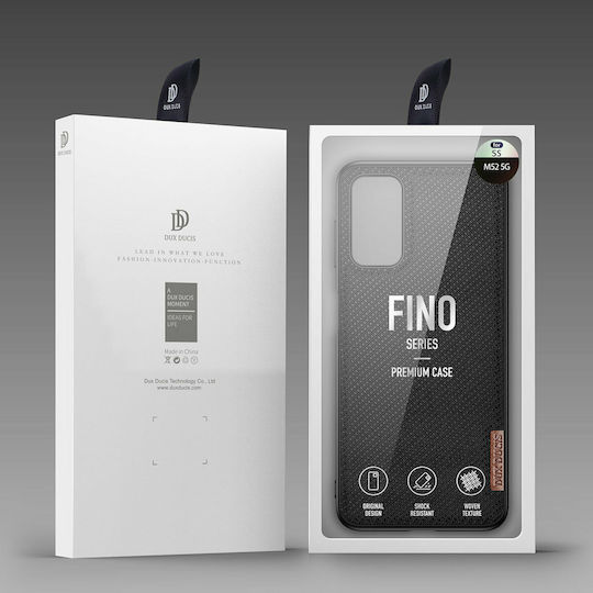Dux Ducis Fino Back Cover Πλαστικό Μαύρο (Galaxy M52)