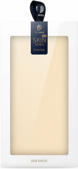 Dux Ducis Skin Pro Book Δερματίνης / Πλαστικό Χρυσό (Redmi 10C)