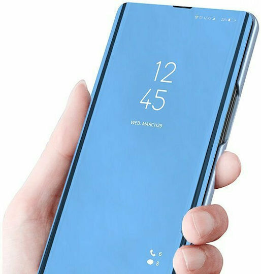 Hurtel Clear View Book Πλαστικό Ροζ (Galaxy A03s)