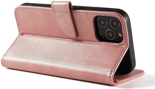 Hurtel Magnet Elegant Wallet Δερματίνης Ροζ (Poco M4 Pro 5G / Redmi Note 11s 5G)