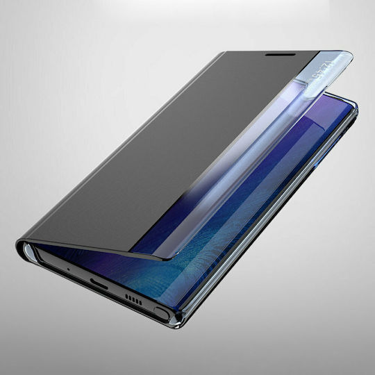 New Sleep Umschlag Rückseite Kunststoff Schwarz (Galaxy A03s)