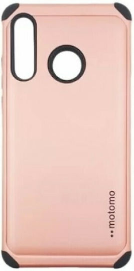 Motomo Tough Armor Back Cover Πλαστικό Ροζ Χρυσό (Galaxy A20s)