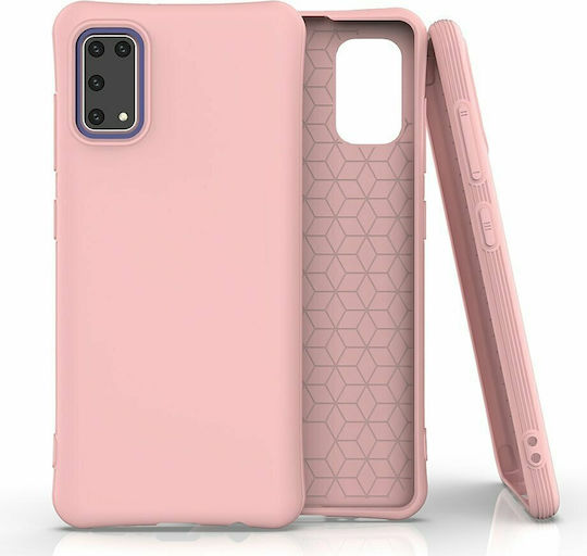 Soft Matt Back Cover Πλαστικό 2mm Ροζ (Galaxy A31)
