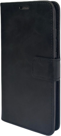 Book Piele artificială Negru (Galaxy J4+)