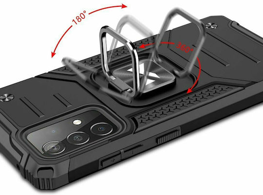 Wozinsky Ring Armor Back Cover Πλαστικό Μπλε (Galaxy A52 / A52s)