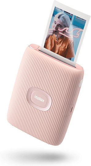 Fujifilm Instax Mini Link 2 Zink Photo Printer with Bluetooth Soft Pink